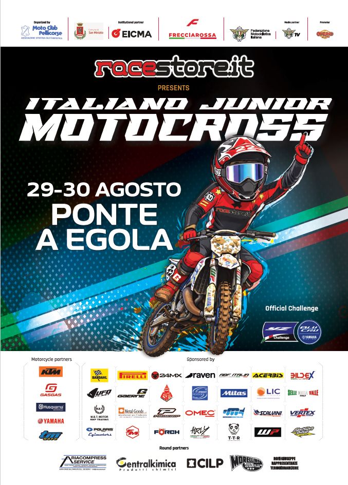 Locandina dell'evento tricolore al Santa Barbara a fine agosto 2026