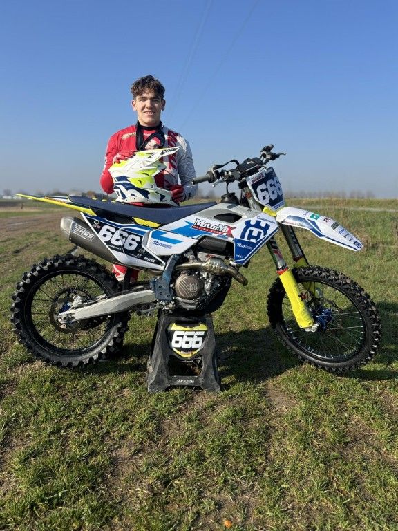 Samuele Barbiani in una immagine della passata stagione